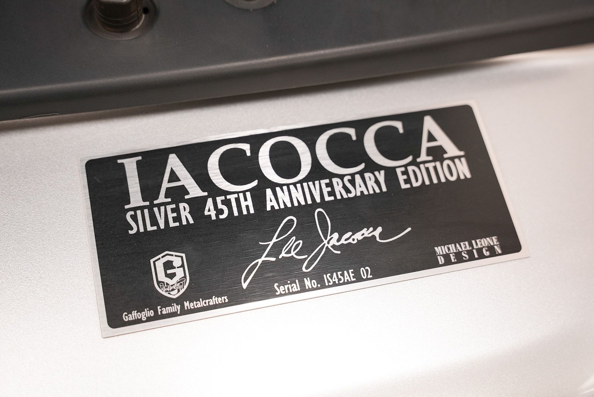 2009 Ford Mustang Iacocca Silver 45th Anniversary Edition #02, photo 7
