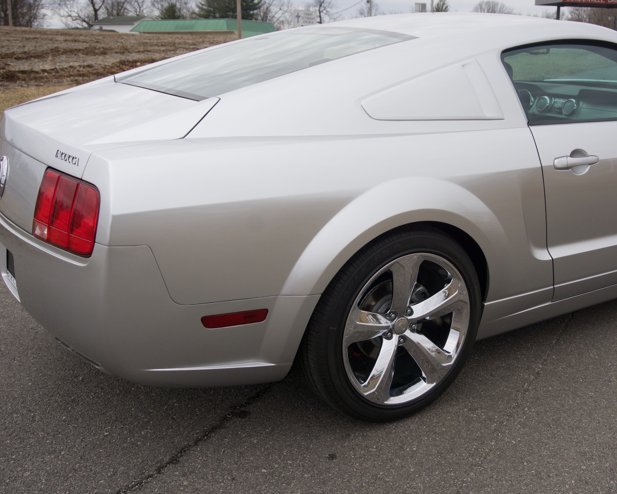 2009 Ford Mustang Iacocca Silver 45th Anniversary Edition #07, photo 7