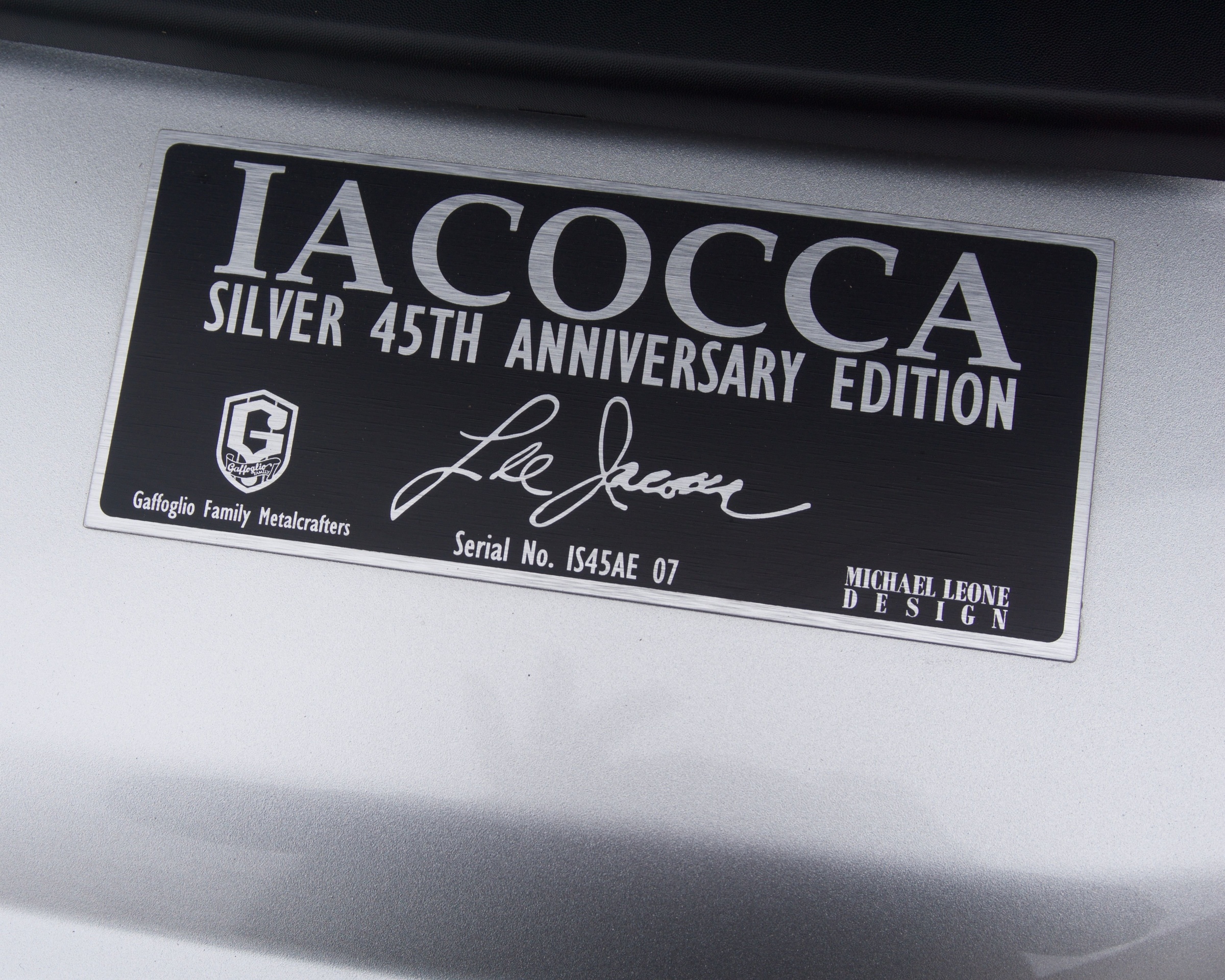 2009 Ford Mustang Iacocca Silver 45th Anniversary Edition #07, photo 19
