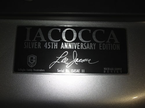 2009 Ford Mustang Iacocca Silver 45th Anniversary Edition #11, photo 13