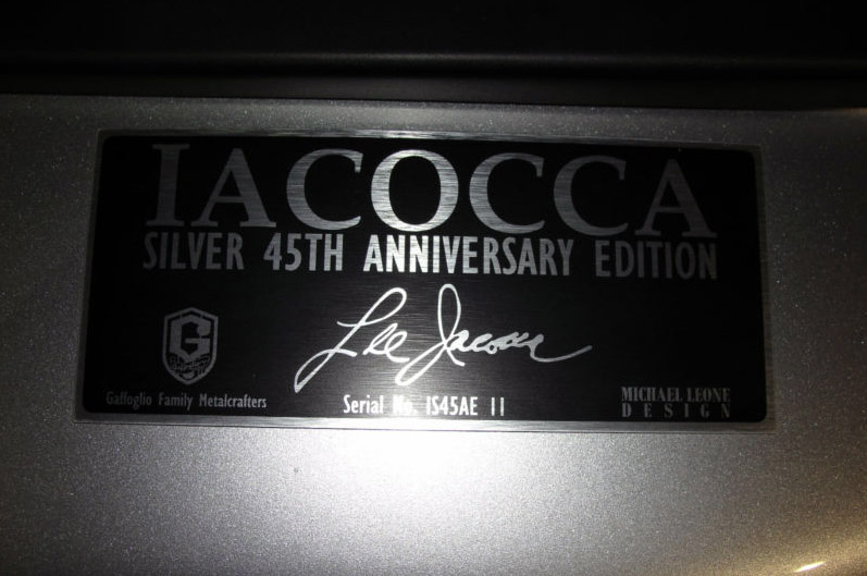 2009 Ford Mustang Iacocca Silver 45th Anniversary Edition #11, photo 19