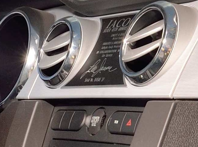 2009 Ford Mustang Iacocca Silver 45th Anniversary Edition #37, photo 8