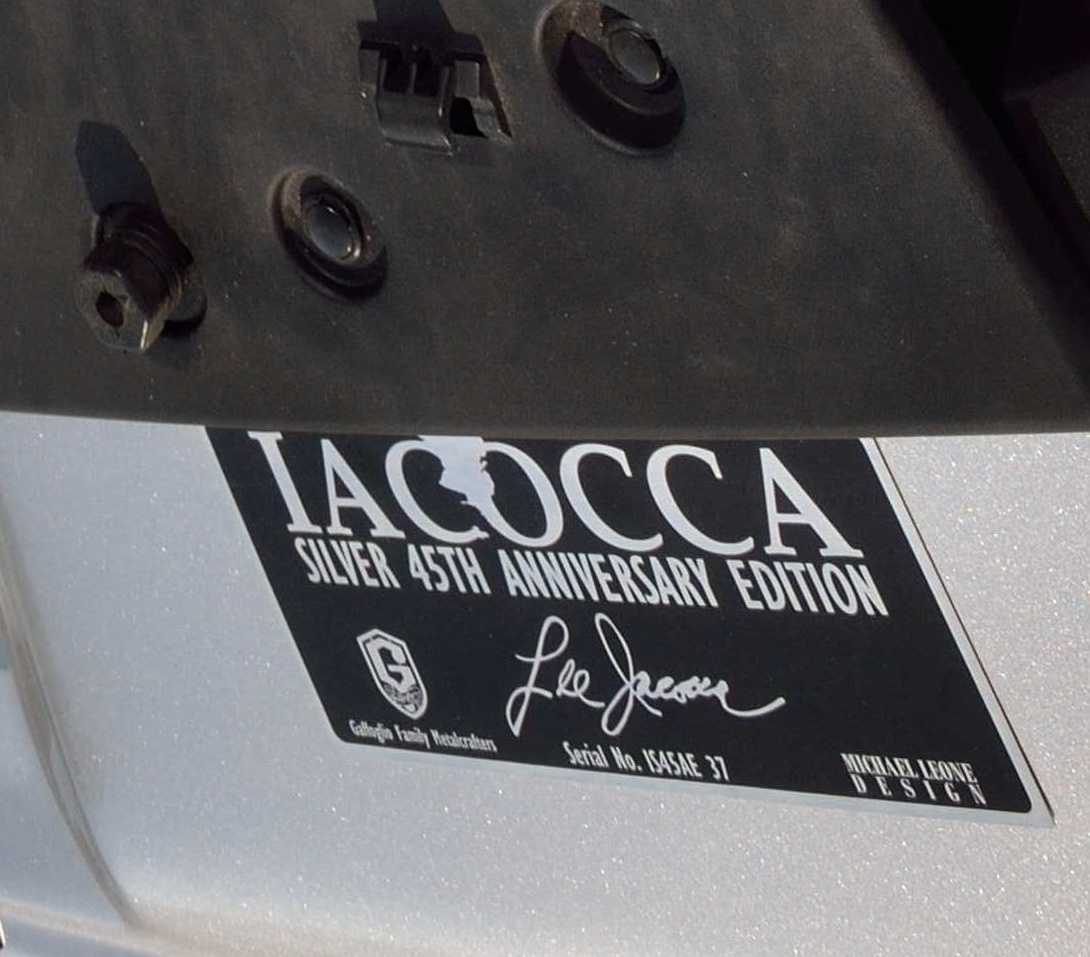 2009 Ford Mustang Iacocca Silver 45th Anniversary Edition #37, photo 10