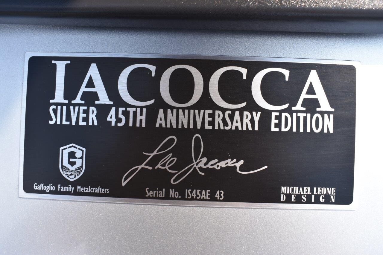 2009 Ford Mustang Iacocca Silver 45th Anniversary Edition #43, photo 3
